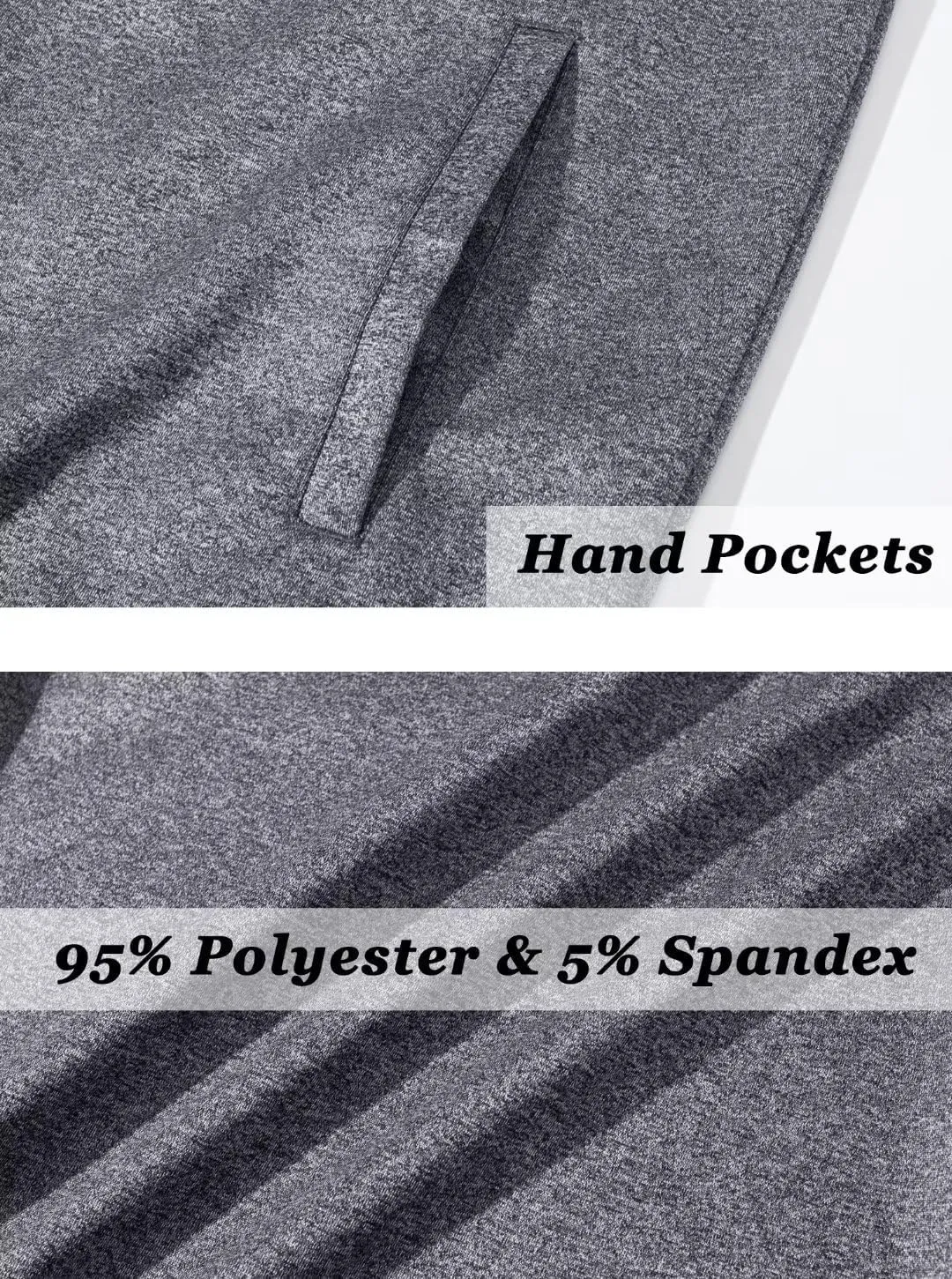 TACVASEN Men's Fleece Lined Track Athletic Jackets Lightweight Full Zip Collar Casual Coats for Running with Pockets