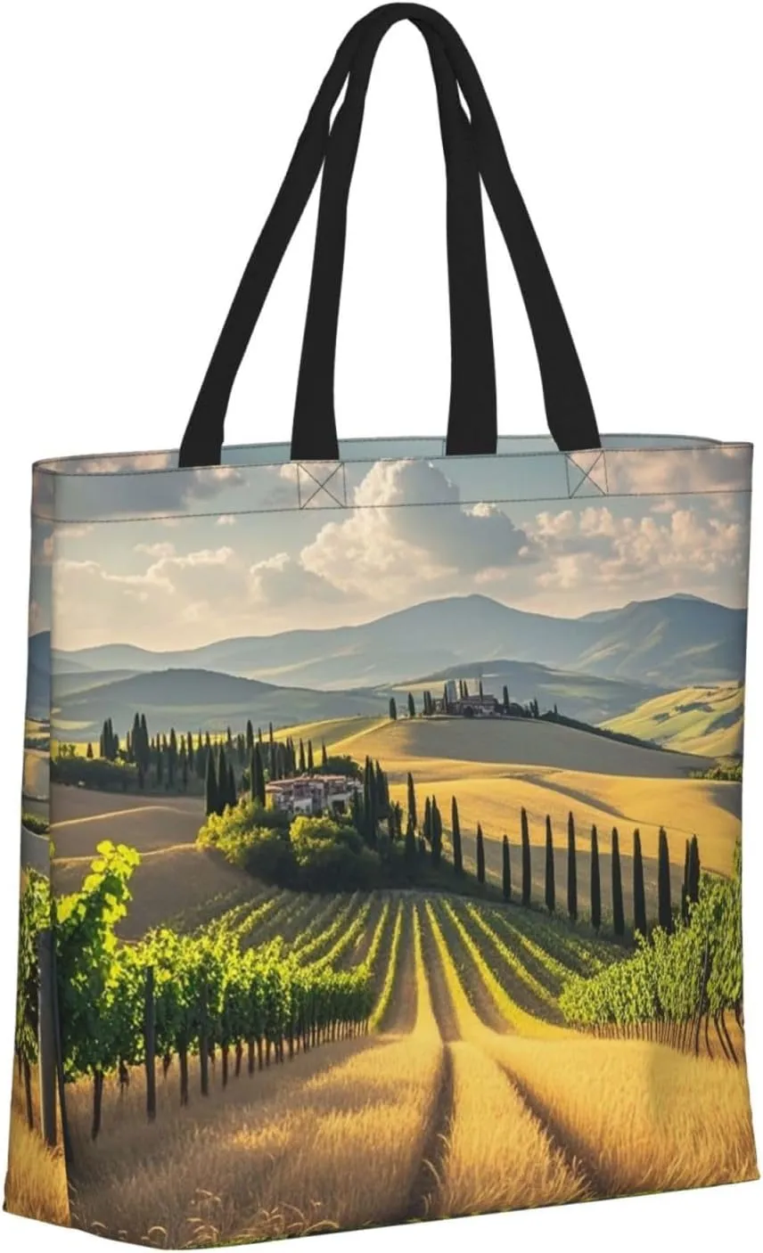 Tote Bag Large Capacity Grocery Bag With Zipper Ocean Sea Animal Shark Shopping Bag Shoulder Bag for Women