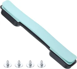 uxcell Luggage Handle Replacement 8.5 Inch Suitcase Handle Carry Strap Plastic Pull Handle Grip Luggage Replacement Parts with Screws for Suitcase Box Luggage Case, Light Blue