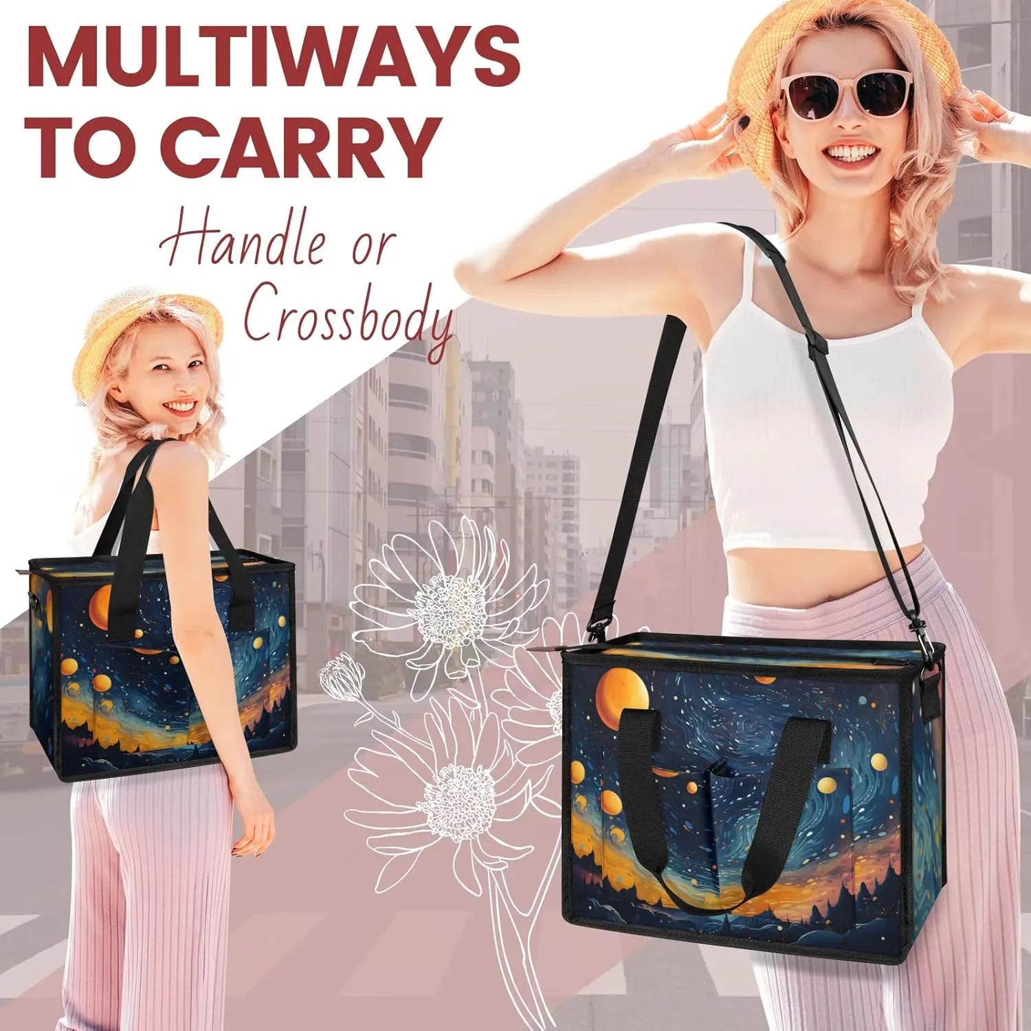 Women Fashion Tote Bag Wallet Shoulder Bags Set 3PCS Top Handle Satchel Purse Large Zippered Handbag Daily Use