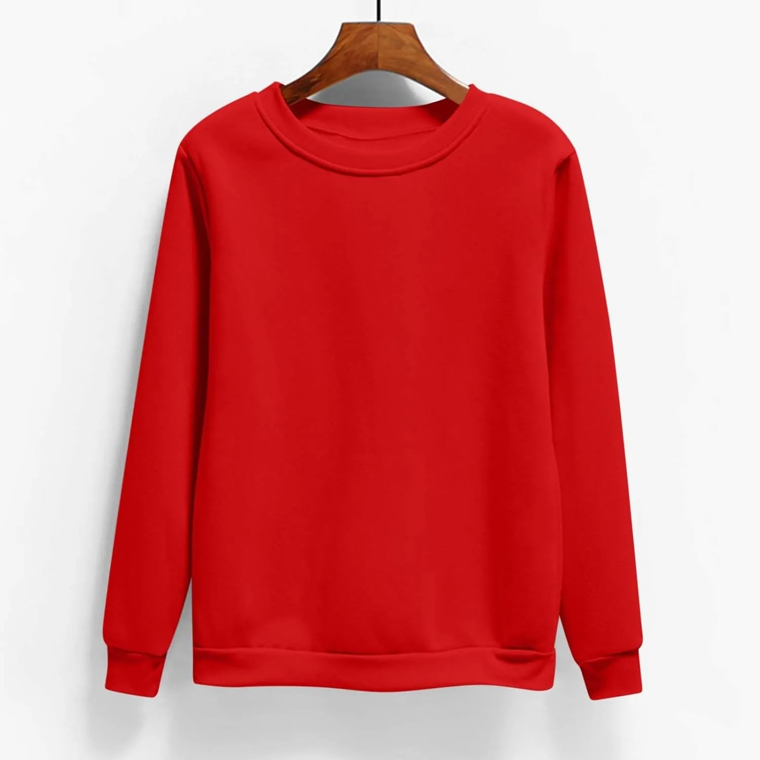 Women's Oversized Round Neck Sweatshirts Long Sleeve Turtleneck Velvet Sweatshirt,2024 Fall&Winter Trendy Women Top