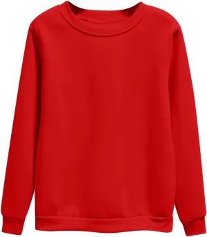 Women's Oversized Round Neck Sweatshirts Long Sleeve Turtleneck Velvet Sweatshirt,2024 Fall&Winter Trendy Women Top