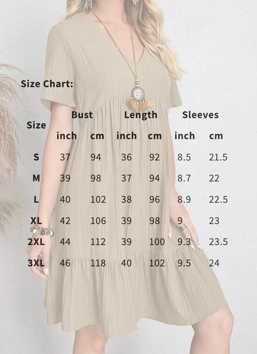 Women's V Neck Short Sleeve Ruffle Hem Mini Dress 2025 Summer Elegant Soft Boho Flowy A-Line Solid Chiffon Tunic Dresses