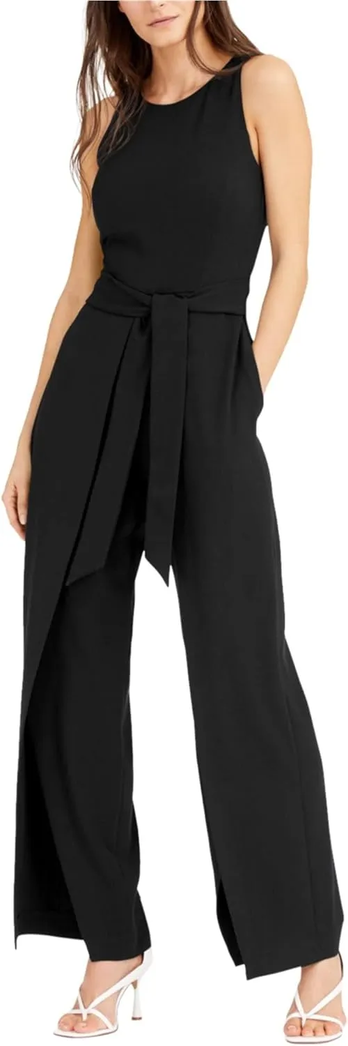 Womens Walk Through Jumpsuit, Black, 12