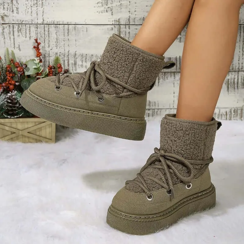 Women's Waterproof Winter Ankle Boots