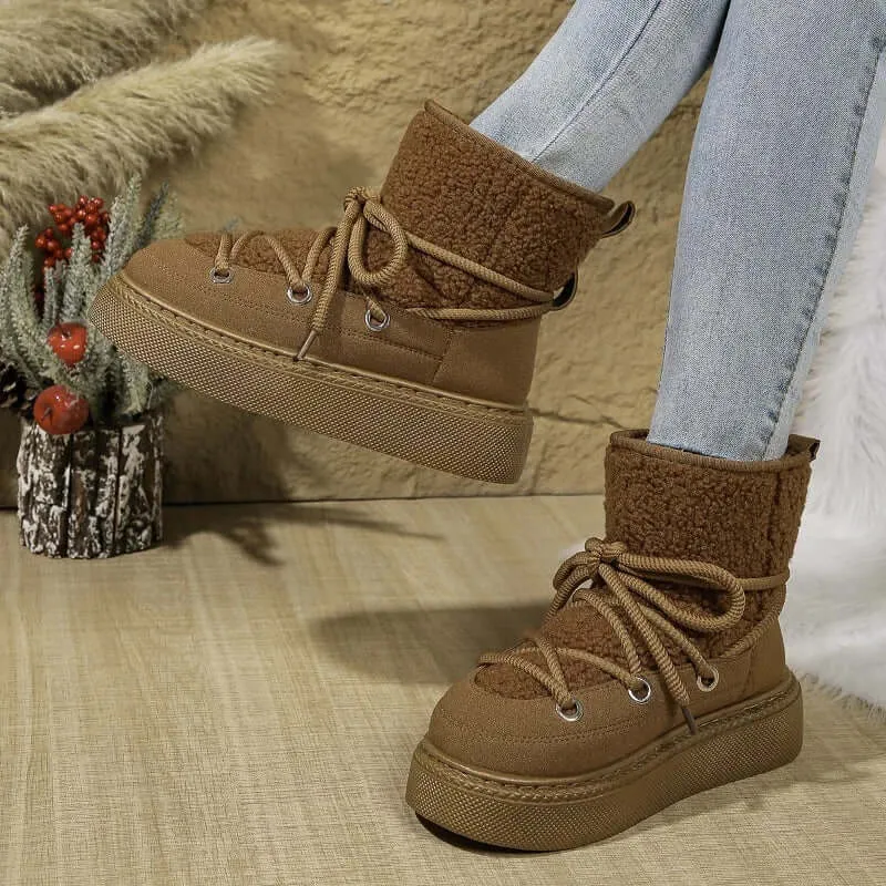 Women's Waterproof Winter Ankle Boots