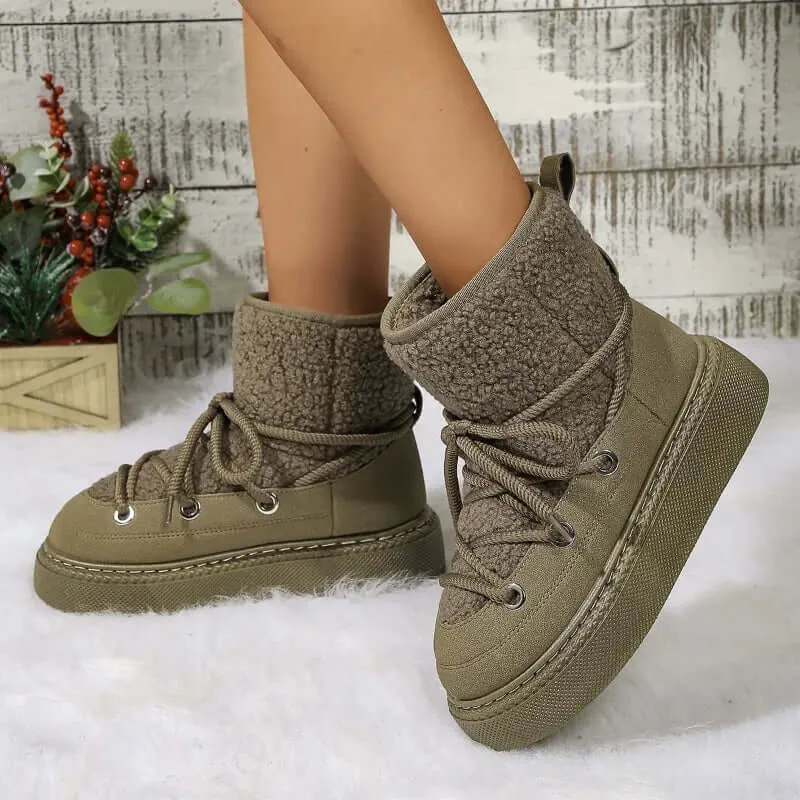 Women's Waterproof Winter Ankle Boots