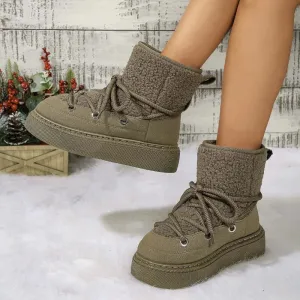 Women's Waterproof Winter Ankle Boots