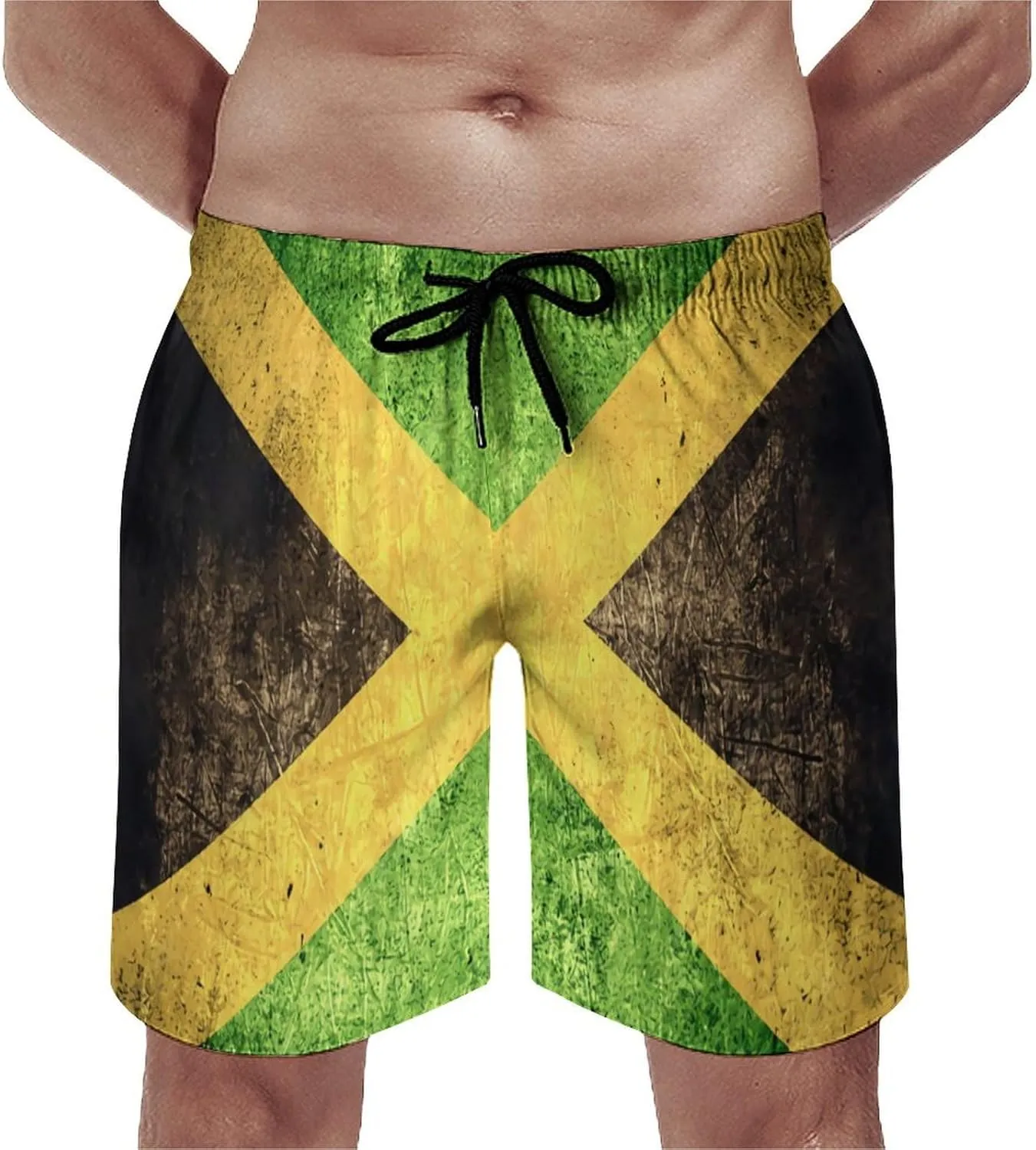 Zakqeik Lions Summer Mens Swimtrunks Workout Cool Shorts Running Pants with Pockets