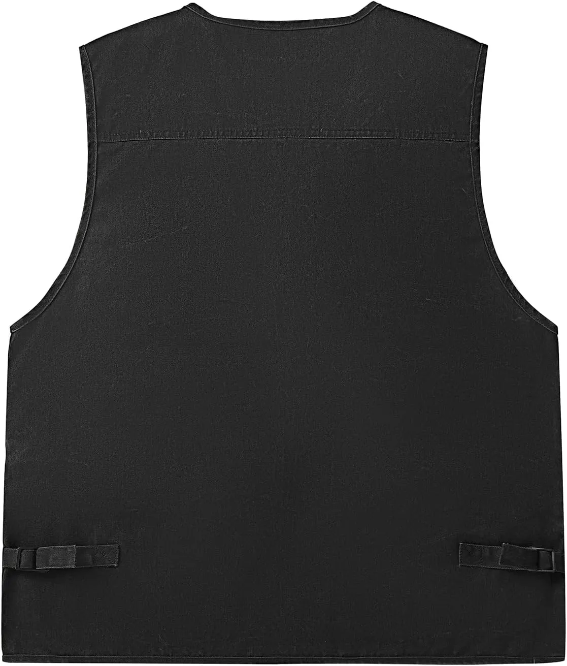 Ziker Men's Fishing Vest Outdoors Travel Work Photography Journalist Cargo Vest Jacket with Multi Pockets