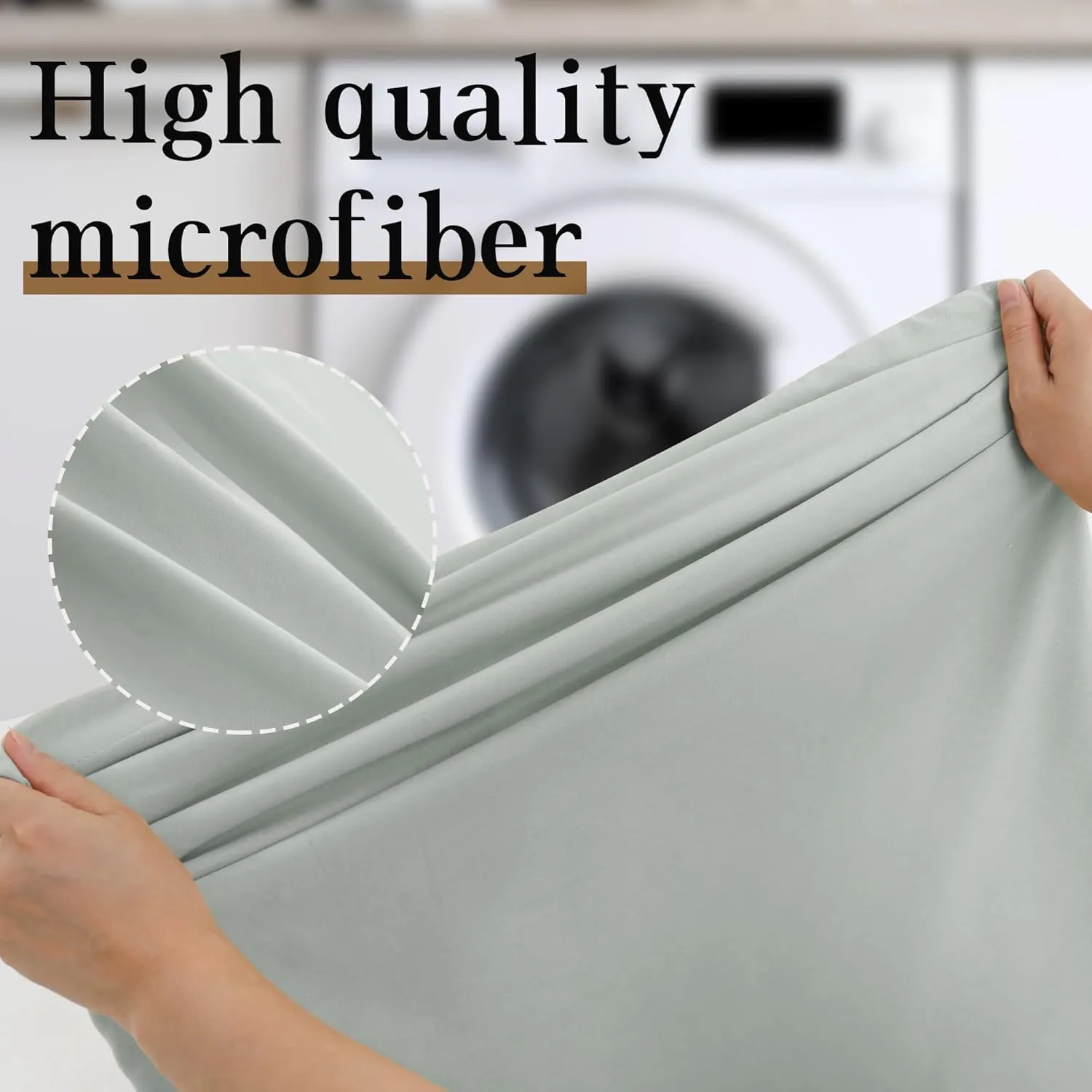 ZPECC Travel Laundry Bag 12 Pack,Bulk Extra Large Heavy Duty Bags, Durable Dirty Clothes Organizer With Drawstring, Fit a Basket or Hamper (40" X 30",Light Grey)